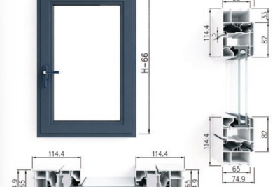 Hệ Cửa nhôm Gemwindow Imperial Model I-W65- Out